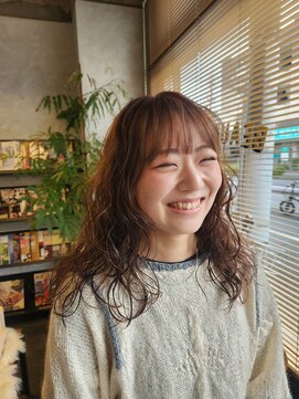 ブルー 青葉台(BLUE) レイヤーパーマスタイル◎