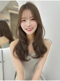 本厚木＊大人可愛いブリーチなしダブルカラーオリーブベージュ