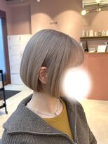 ソトエアンドマーブ 久喜店(SOTOE&marbb) ブリーチ2回~/ミルクティー