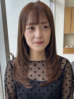 ブーム(BOOM)の写真/再現性◎トレンドと似合わせMIX！顔まわりレイヤーで自宅スタイリング簡単♪