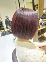 ユニックス イオンモール川口前川店(UNIX)&nbsp;【季節にぴったり】パープルピンク×タッセルボブ