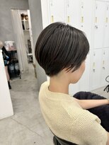 テラス トヨタ(Telasu Toyota)&nbsp;丸み透けマッシュショートカットとオン眉前髪◎