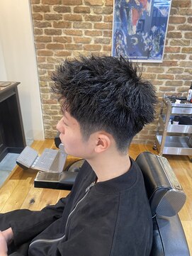 Men's JESTER【メンズジェスター】メンズカット/メンズパーマ/メンズカラー/フェード <kureha>スパイキーショート
