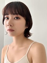キース ヘアアンドメイク 恵比寿(kith. hair&make)&nbsp;透明感ブラウン/ショート/ボブ/レイヤーカット/髪質改善