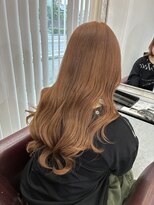グレイス ヘア デザイニング(GRACE hair designing)&nbsp;▼ブリーチ×オレンジブラウン▼