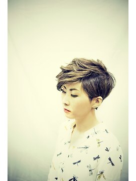 ヴァイナルズミックスプラス(Vinyl's mix+) エッジィショート+カール