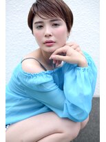 ミラバイグリーン(Mira by green)&nbsp;chocolate brown×lady short