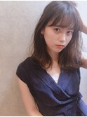【Flower　by enn】シンプルミディなヘアスタイル