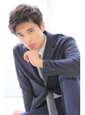 好感度　ビジネス　ワイルドアップバング　サイドパートショート