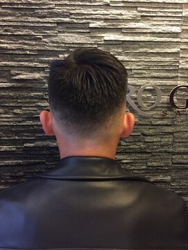 ヒロギンザ 六本木店(HIRO GINZA) 七三オールバックスキンフェード/ヒロ銀座/六本木/理容室/