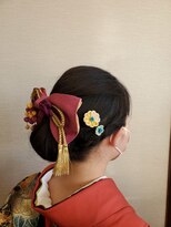 美容室テク アート バイ シック 成人式スタイル