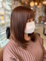 シェリ ヘアーアンドメイク(Cherie hair＆make)&nbsp;酸性ストレートでナチュラルスタイルに♪