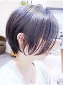 絶壁解消★クールショートボブ※前髪無し