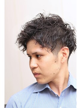ヘアーアンドグルーミング ヨシザワインク(HAIR&GROOMING YOSHIZAWA Inc.) ビジネスツーブロックハードスパイラルツイストメンズパーマ