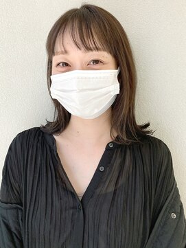 カサネ(casane) 【CASANE下北沢】シースルーバングミディアム