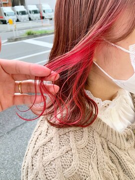 エルモナ(Elmona) インナーレッド×モーブピンク