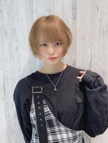 リアイス(Re:ICE)&nbsp;ミニウルフ/くすみブルー/流れるレイヤー/インナーハイライト