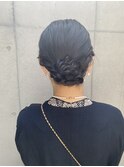 お呼ばれヘア/結婚式ヘアセット