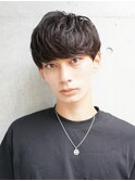 ツーブロックマッシュ×マッシュパーマ