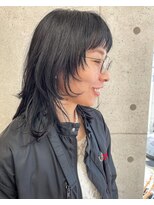 ア セカンド 清藤美容室第弐號(a sekand)&nbsp;ミディアムウルフヘア