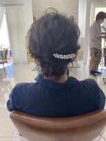 フォルテ 中田店 シニヨンアレンジ