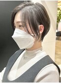 大人可愛いショートボブ×似合わせカット×小顔ヘア