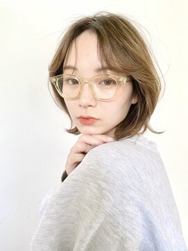 アサ(asa) 大人可愛いレイヤースタイル