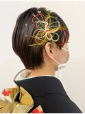 成人式ショートアレンジ