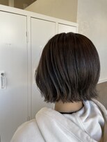 暗髪アッシュ×外ハネボブ【TELA HAIR 南流山】