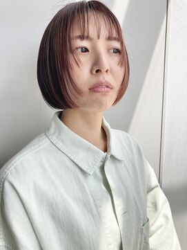 ビーヒアナウ 金沢県庁店(BE HERE NOW) フェイスレイヤーデザインボブ