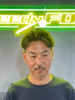 グリーディーフォックス 三軒茶屋(GreedyFOX)&nbsp;波巻き/マッシュパーマ/ウルフ/ハイライト<理容室>三軒茶屋