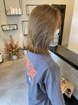 メデル(mederu) ブリーチなしダブルカラーミルクティーグレージュ20代30代40代