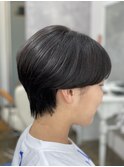 マッシュショート/襟足/耳かけショート/癖毛ショート