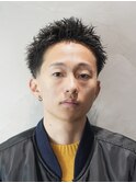 スパイキーショート 刈り上げ