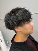 新潟ツイストスパイラル　新潟メンズパーマ　マッシュパーマ