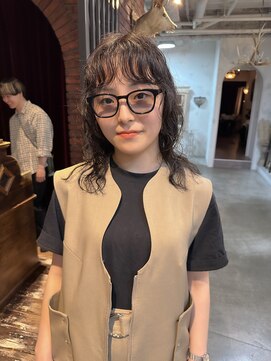 トレンチ(TRENCH) 《TRENCH おつじ》レイヤー パーマ フェイスレイヤー