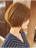 ショートボブ 小顔カット 30代40代 大人ヘア 表参道 青山