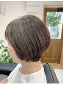 大人ショートボブ