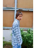 無造作マッシュメンズショート★ツーブロックメンズハイトーン