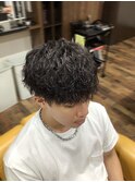 ツイストスパイラル/メンズパーマ/理容室/バーバー