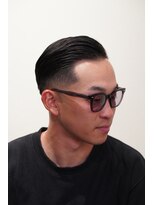 リトルマンバーバーショップ(LITTLEMAN BARBERSHOP)&nbsp;サイドパートスタイル