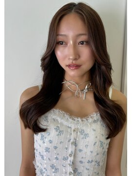 インク バイ アルテフィーチェ 西宮(ink by artefice) トレンド韓国スタイル/マロンベージュ/韓国風巻き