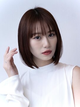 ハバナ 天神(HAVANA) 20代30代大人かわいい小顔くびれレイヤーカット黒髪前髪韓国風
