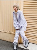 渋谷/ウルフカット  デザインカラー ルーツカラー エンドカラー