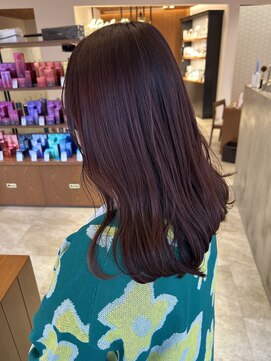 サラビューティーサイト 志免店(SARA Beauty Sight) 【志免】テラコッタカラー×セミロング☆山之内