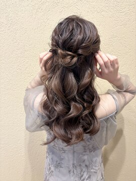 ランリ 名古屋名駅(ranri) ハーフアップ