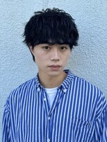 クロト(Clotho)&nbsp;波巻き/スパイラルパーマツイストスパイラルメンズカットウルフ