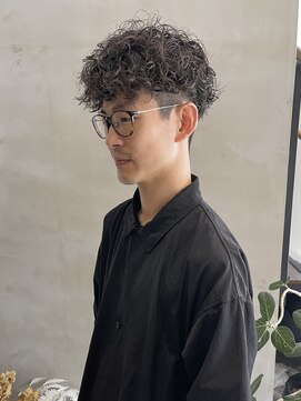 ヘアー アイス ルーチェ(HAIR ICI LUCE) プードルパーマ スペインカール ツーブロックパーマ 大須 /井上