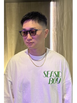 フランクスバーバーリザーブ 人形町店(FRANK’S BARBER RESERVE) ワイルドショートスパイキーフェードH