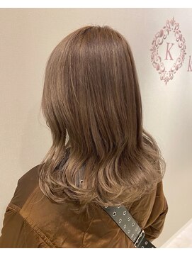 カンマミア(kammamia) ミルクティーベージュ